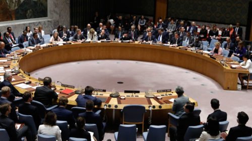 File photo of the U.N. Security Council (REUTERS)