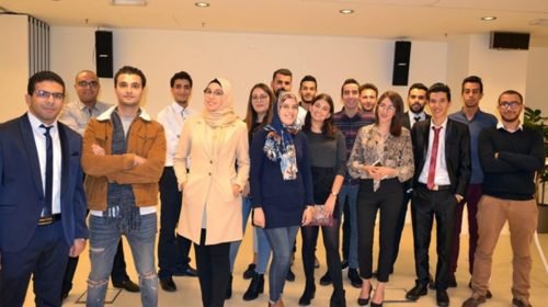 A group of Tunisian students enrolled in the IOM program | Photo: IOM